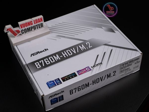 Mainboard ASRock B760M-HDV/M.2 | Intel B760, Socket 1700, Micro ATX, 2 khe DDR5