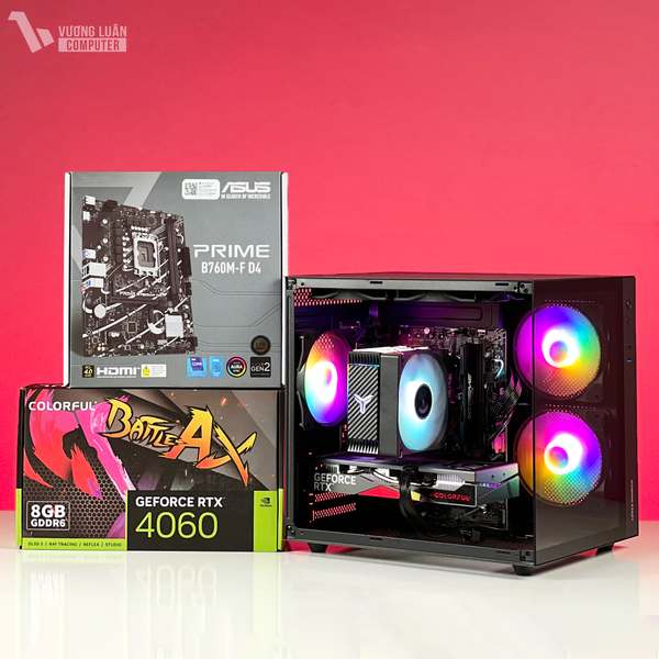 PCGM18 ( I5 13400F | RAM 16GB | VGA RTX 4060 8GB | SSD 512GB | MAIN B760M)