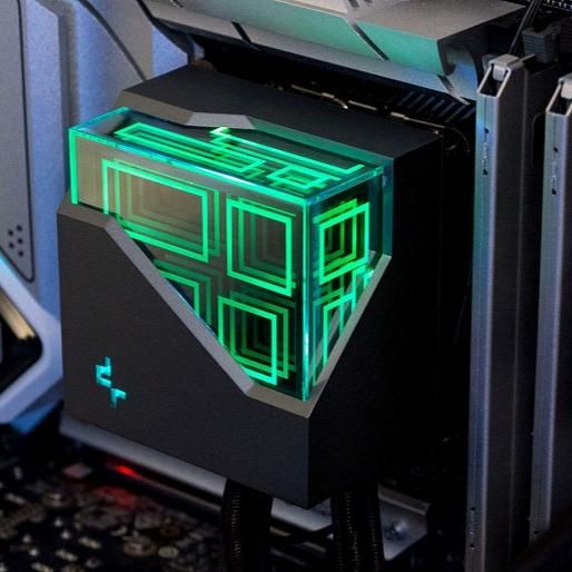 Tản Nhiệt Nước Deepcool LT520 black 2 fan 12cm CHÍNH HÃNG