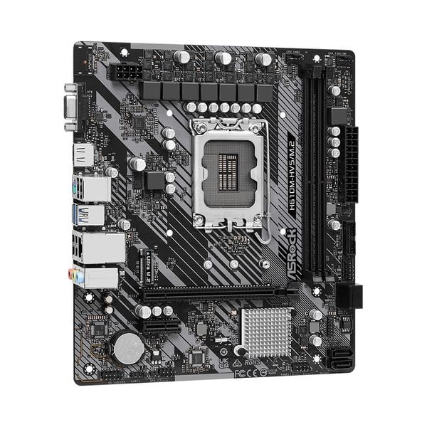 Mainboard ASRock H610M-HVS/M.2 R2.0 (Intel H610, Socket 1700, mATX, 2 khe Ram DDR4)