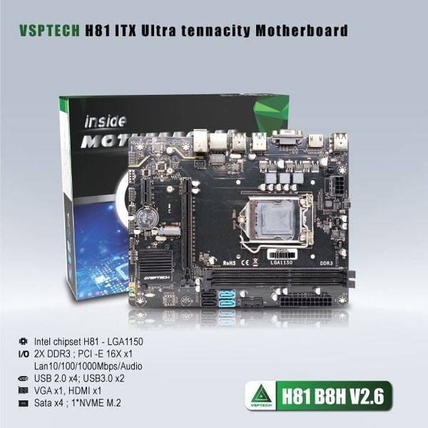Mainboard VSP H81 B8HV2.6