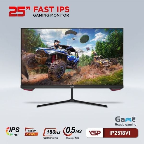 Màn VSP IP2518V1 25 inch - FHD - Fast IPS - 180Hz - 0.5ms - HDMI + DP