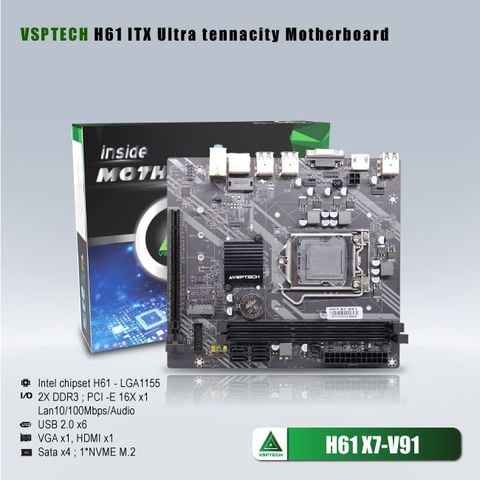 Mainboard VSPTECH H61 X7 V91