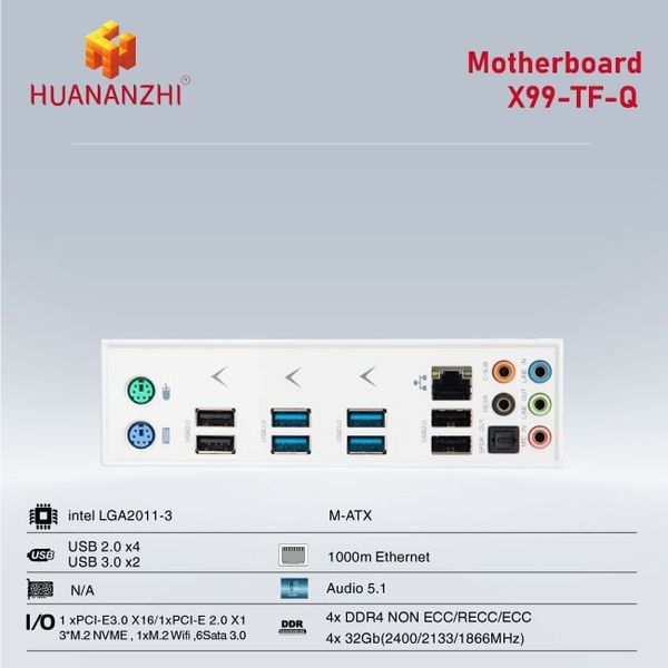 MAINBOARD HUANANZHI X99-TF-Q