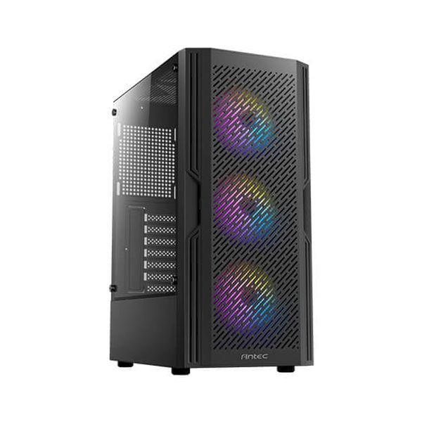 VỎ CASE ANTEC AX20 (ATX/MÀU ĐEN/3 FAN RGB)