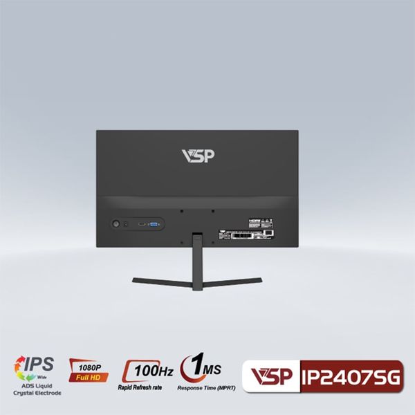 Màn Hình VSP IP2407SG /IPS/ 24 Inch/ FHD/ 1ms/ 100Hz