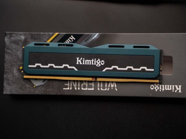 Ram Máy tính DDR4 KIMTIGO 8GB 3200Mhz Tản Đen Chính Hãng - Bảo hành đổi mới