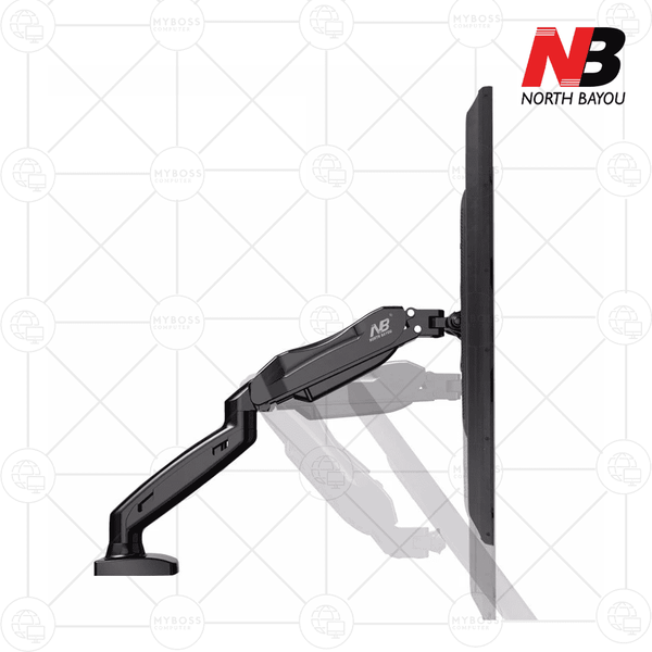 Giá treo màn hình North Bayou S350 (1 màn hình - 17inch - 30inch - Đen - Gắn bàn)