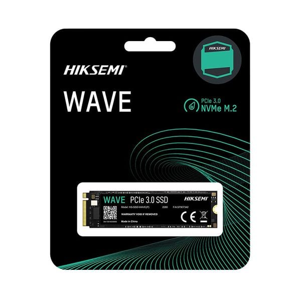 SSD HIKSEMI WAVE 256GB M.2 2280 PCIe 3.0x4 (Đọc 2280MB/s, Ghi 1800MB/s) - (HS-SSD-WAVE(P) 256G)