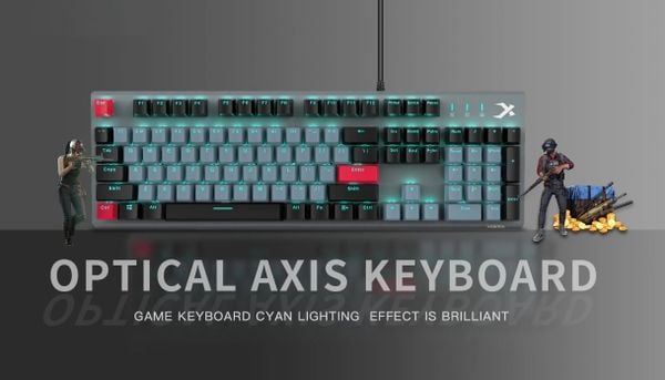 Bàn phím cơ XIBERIA XS3100 Blue Ice Blade
