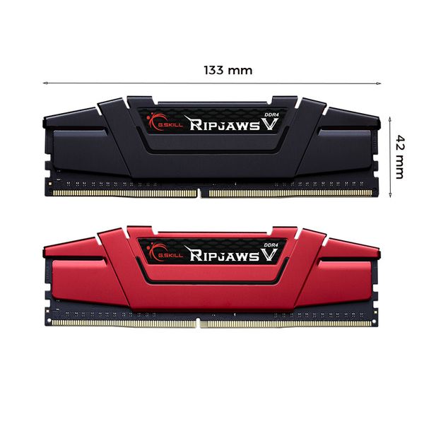 RAM G.SKILL 16GB DDR4 3200MHz CL16 Ripjaws V (F4-3200C16S-16GVK)