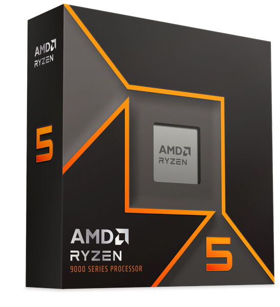 CPU AMD Ryzen 5 9600X (AMD AM5 - 6 Core - 12 Thread - Base 3.9Ghz - Turbo 5.4Ghz - Cache 38MB)