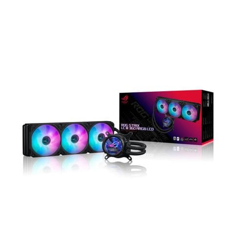 Tản nhiệt nước ASUS ROG STRIX LC III 360 ARGB LCD BLACK