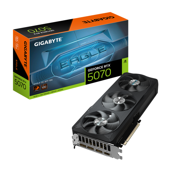 VGA Gigabyte GeForce RTX™ 5070 EAGLE OC SFF 12G