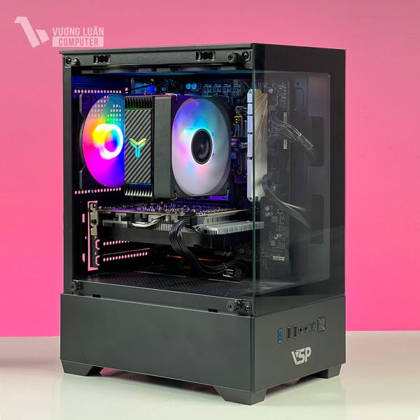 CBGM03 ( I5 12400F | RAM 16GB | RTX 2060 SUPER 8GB | SSD 512GB | MAIN H610M | MÀN HÌNH 24INCH )