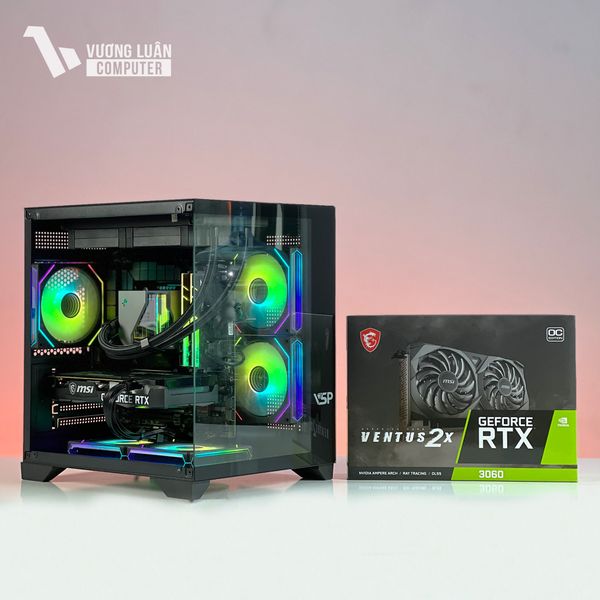 PCĐH05 ( I7 14700F | RAM 32GB | RTX 3060 12GB | SSD 512GB | MAIN B760M WIFI)