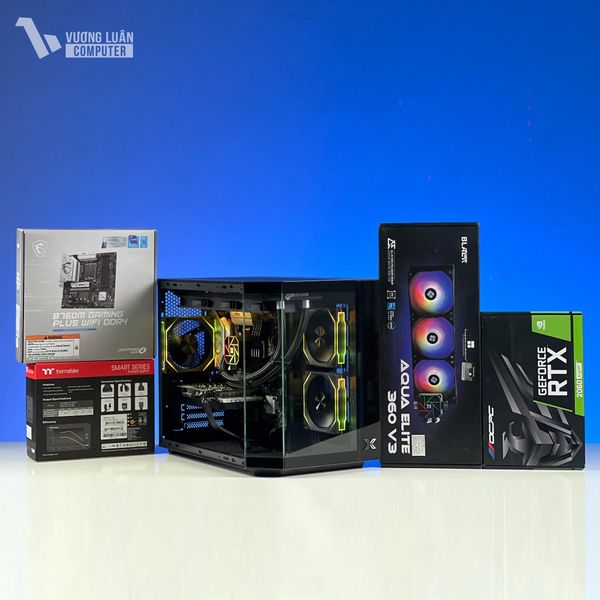 PCGM09 ( I5 14600K | RAM 64GB | RTX 2060 SUPER 8GB | SSD 512GB | MAIN B760M WIFI )