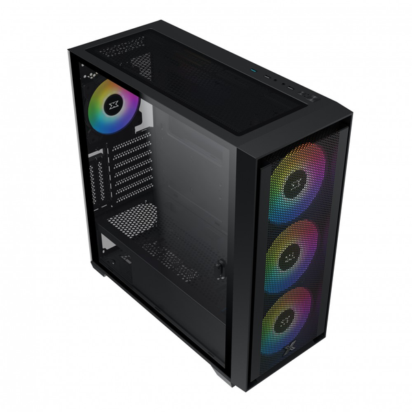 Vỏ Case Xigmatek ANUBIS PRO 4FX EN40771 ( EATX, 4 Fan ARGB, Màu Đen)