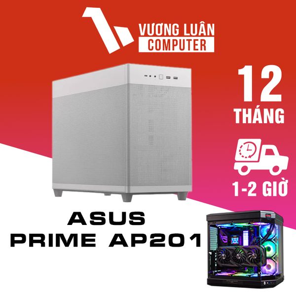 Vỏ Case asus prime AP201 mesh white
