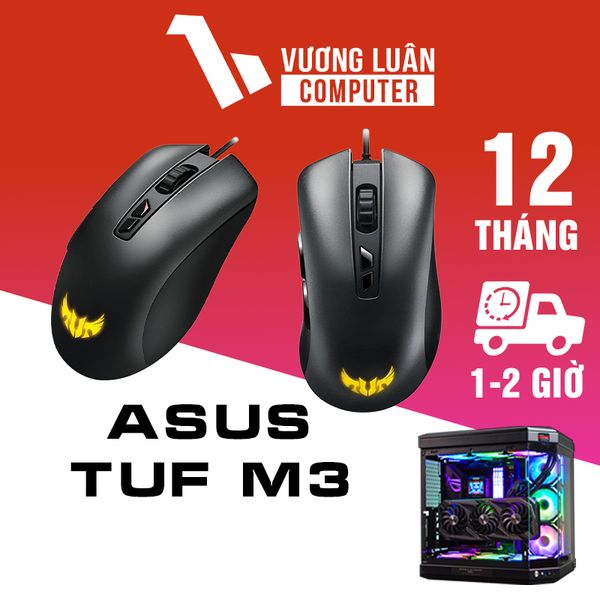 CHUỘT CHƠI GAME ASUS TUF M3 (USBĐEN)