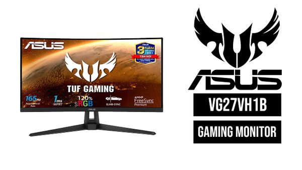 Màn hình Asus TUF gaming VG27VH1B (27inch - FHD - 165Hz - VA - 1ms)