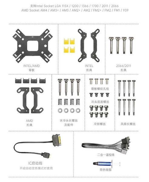 Tản Nhiệt Nước All in One Coolmoon Icemoon 240 Led ARGB Màu Hồng