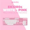 Bàn phím cơ DareU EK1280S Pink White Blue switch