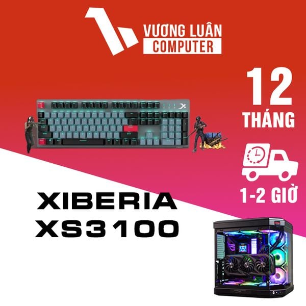 Bàn phím cơ XIBERIA XS3100 Blue Ice Blade