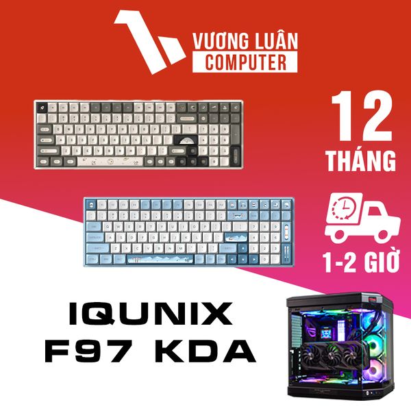 Bàn phím F97 KDA Phiên Bản Đặc Biệt Với Thiết Kế Keycaps Profile KDA