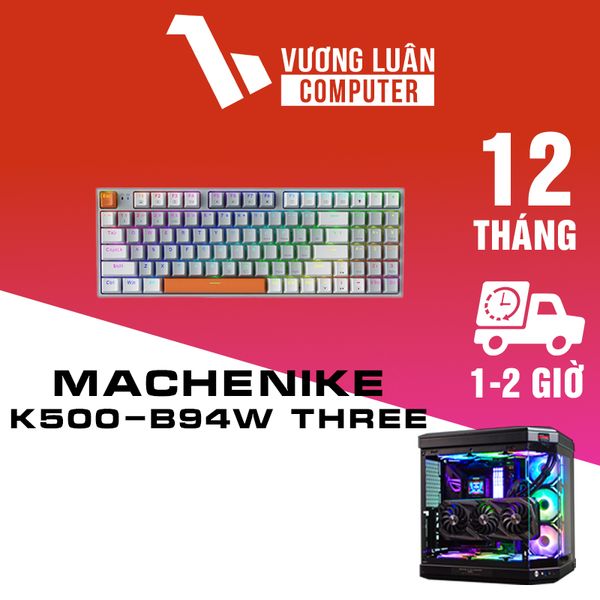 Bàn phím Machenike K500-B94W Three Mode RGB