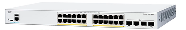 Thiết bị chuyển mạch Switch Cisco Catalyst C1200-24P-4X-EU 24x 10/100/1000 PoE+ 195W, 4x 10G SFP+