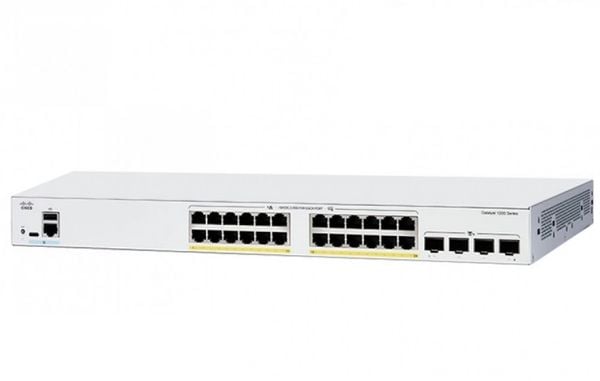 Thiết bị chuyển mạch Switch Cisco C1200-48P-4G-EU 48-Ports GE PoE+ 375W, 4 SFP Uplink
