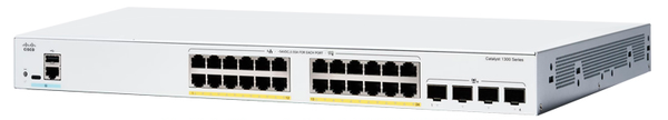 Thiết bị chuyển mạch Switch Cisco Catalyst C1300-24T-4G-EU 24x 10/100/1000 ports, 4 SFP Uplink