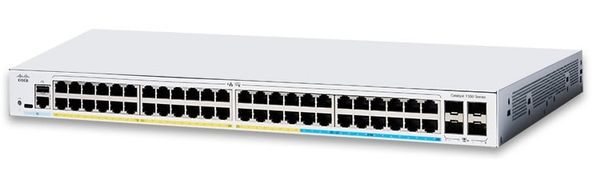 Thiết bị chuyển mạch Switch Cisco Catalyst C1300-48T-4X-EU 48x Gigabit Ethernet Ports