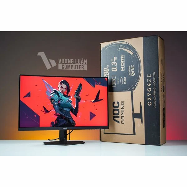 Màn Hình Gaming AOC C27G4ZE/74 (VA - 27 Inch - 280Hz - 0.3ms - FHD - Cong)