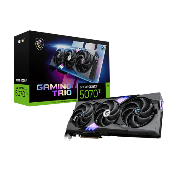 VGA MSI RTX 5070 Ti 16G GAMING TRIO OC PLUS 16GB GDDR7