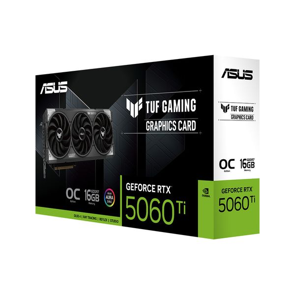 VGA ASUS TUF Gaming GeForce RTX 5060Ti 16GB GDDR7 OC Edition