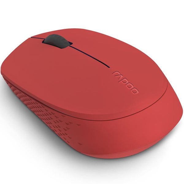 Chuột Không Dây Rapoo M100G Silent Đỏ - Phù Hợp Laptop, kết nối được Bluetooth