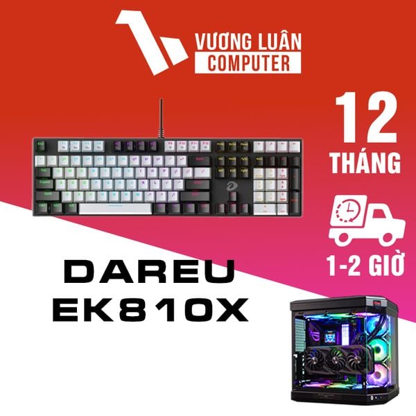 Bàn phím máy tính quang cơ Gaming DAREU EK810X