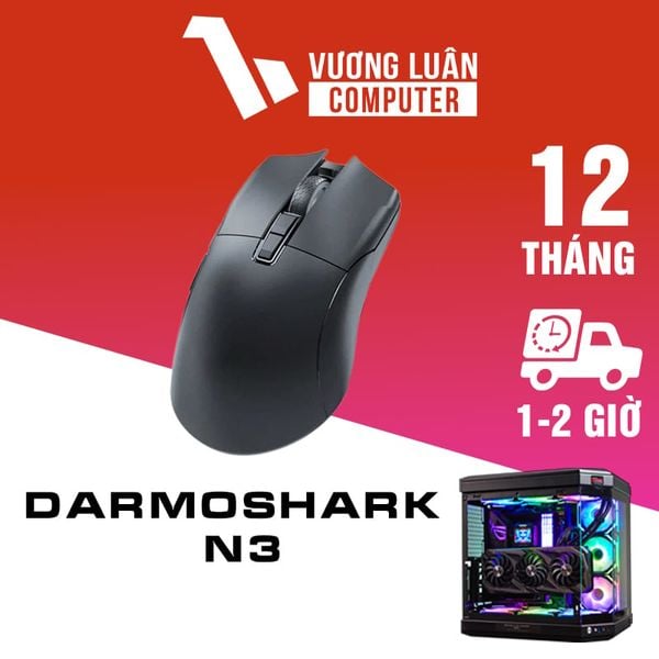Chuột máy tính Darmoshark N3 Black chính hãng giá tốt