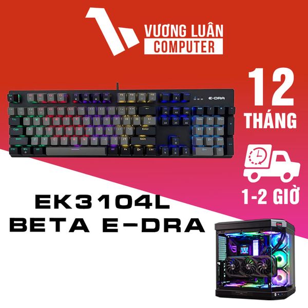 Bàn phím EK3104L Beta Blue Switch  E-Dra