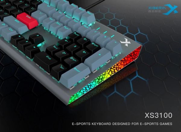 Bàn phím cơ XIBERIA XS3100 Blue Ice Blade