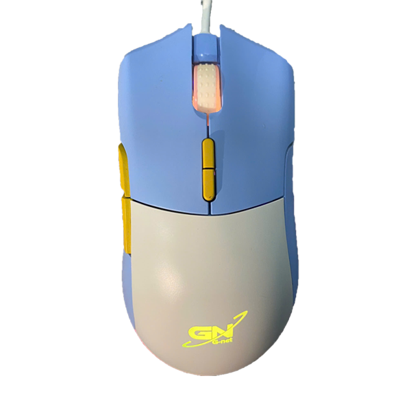 Chuột chơi game, chuột máy tính G-NET GM105 Đen - Xanh có dây