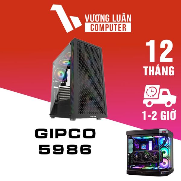 VỎ CASE GIPCO GAMING 5986 PLATINUM