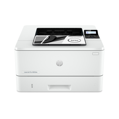 Máy in Laser đen trắng HP LaserJet Pro 4003dw (A4 | In đảo mặt | USB | LAN | WIFI)