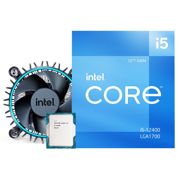 CPU Intel Core i5 12400 Alder Lake ( Socket 1700 , 6 nhân 12 luồng, 18MB Cache)