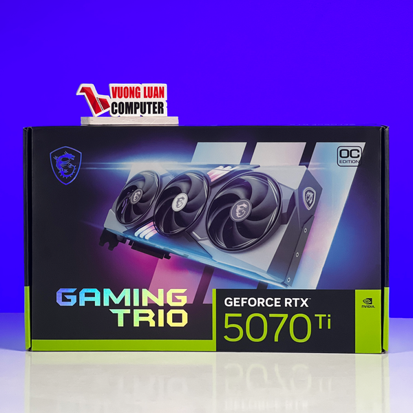 VGA MSI RTX 5070 Ti 16G GAMING TRIO OC PLUS 16GB GDDR7