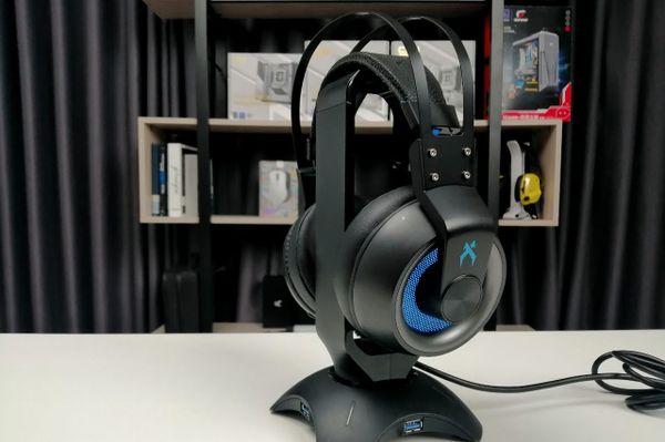 Tai nghe Xiberia K1 7.1 Meta Black Blue Hàng chính hãng
