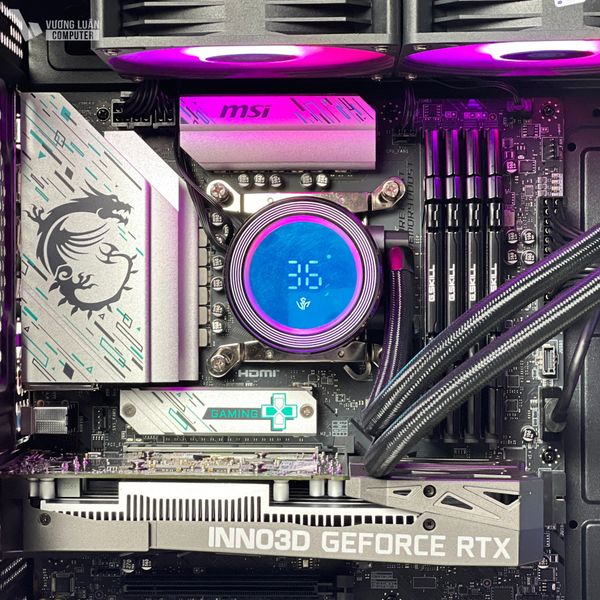 PCĐH08 ( I5 14600KF | RAM 64GB | RTX 3050 6GB | SSD 500GB | MAIN B760M WIFI + BLUETOOTH)