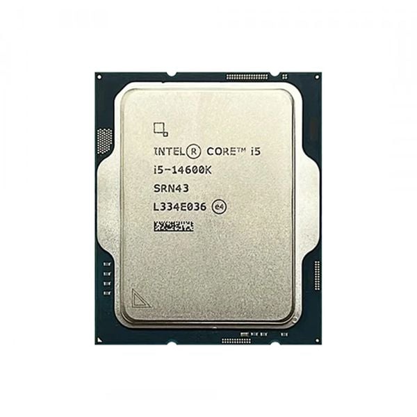 CPU Intel Core i5 14600K - Tray (3.50 Ghz, up to 5.30GHz, 14 Nhân 20 Luồng, 24 MB Cache)